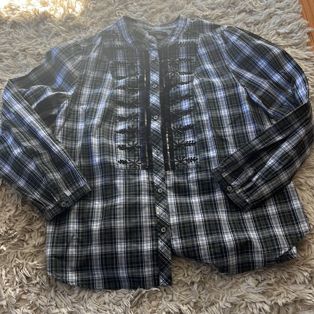 Gorgeous J. Crew top with beading detail